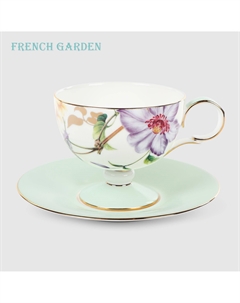 Пара чайная Фрезия чашка 220 мл, блюдце 15 см French garden