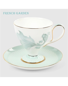 Пара чайная Рыбка чашка 220 мл, блюдце 15 см French garden