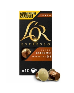 Кофе в капсулах L`OR Espresso Lungo Estremo 10 x 52 г L'or