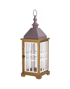 Подсвечник-фонарь 18х18х55 см Гласар