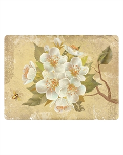 Набор подставок Цветение 4 шт пробка Genlex