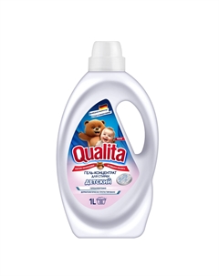 Гель для стирки детского белья 1 л флакон Qualita