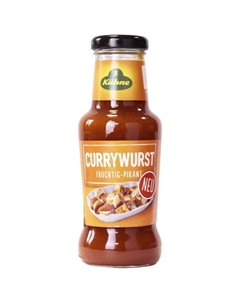 Соус томатный с луком, карри и имбирем 250 мл Kuhne