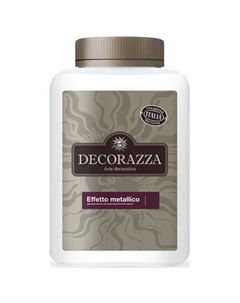 Краска декоративная металлизированная metallico oro em 800. 1 л Decorazza