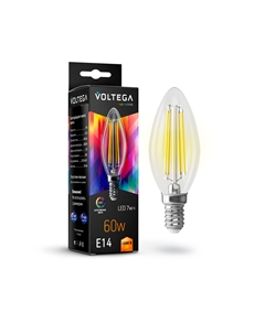 Лампочка Cangle High CRI97 E14 7W 2800К Voltega