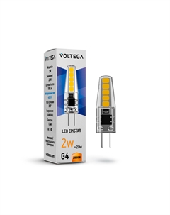 Лампочка Capsule G4 2W 2800К Voltega