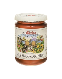 Мед высокогорный D`Arbo Naturrein 500 г Darbo