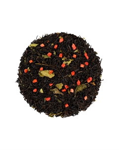 Чай чёрный земляника со сливками 50 г Nadin