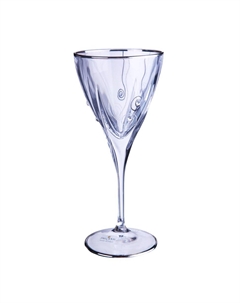 Бокал для белого вина Disco 6 шт стразы Precious