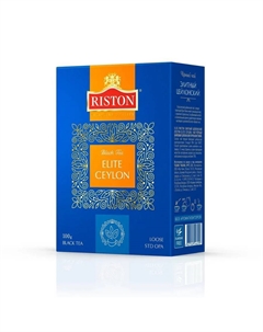 Чай черный листовой элитный Цейлонский, 100 г Riston