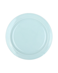 Тарелка мелкая Принц 24 см светло-голубой Башкирский фарфор