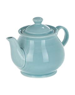 Чайник Классик 600 мл голубой Башкирский фарфор