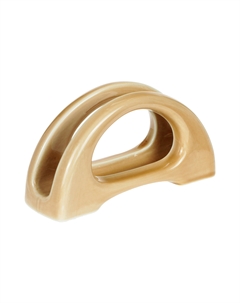 Салфетница Классик золотисто-коричневый Башкирский фарфор