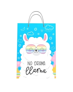 Пакет подарочный лама Nd play