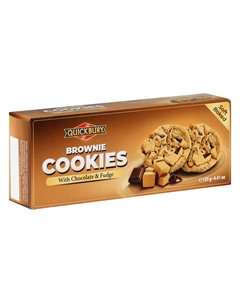 Печенье брауни с шоколадом и помадкой 125 г Quickbury