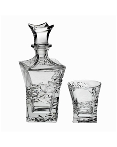 Набор для виски 7 шт samurai (990/99999/9/22615/789-709) Crystal bohemia