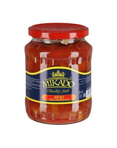 Лечо в томатном соусе 670 г Mikado