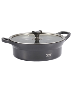 Кастрюля-сотейник azul black 26x9.0/3.7л Gipfel