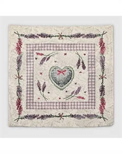 Наволочка 44х44 см кремово-фиолетовый (7702-45) Eurotex