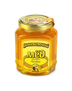 Мед натуральный Дальневосточный 500 г Кедровый бор