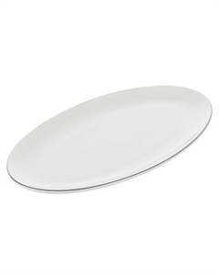 Блюдо сервировочное овальное Platinum 26х14 см Gipfel