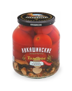 Томаты маринованные Лукашинские по-деревенски 720 мл Лукашинские консервы