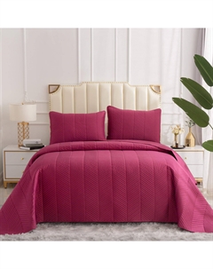 Покрывало Адонис бордовое 230х250 см Sofi de marko