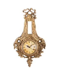 Часы дворцовые под старину 25х8х46 см Гласар