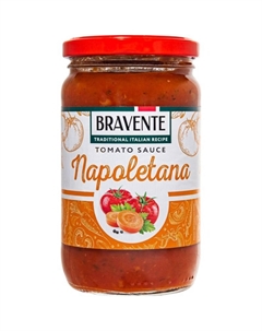 Соус томатный Napoletana с овощами 360 г Bravente