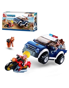 Конструктор погоня за нарушителем (M38-B0650) Sluban