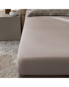 Простыня на резинке Алькан бежевый 160х200 см, 1 пр. Togas