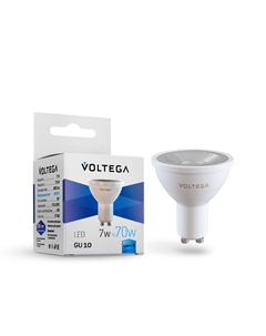 Лампочка Sofit Lens GU10 7W 4000К Voltega