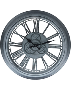 Часы настенные серые 40х40х4,7 см Kanglijia clock