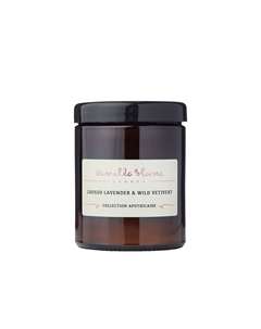 Ароматическая свеча "Лаванда и дикий ветивер" 170 мл Vanilla blanc