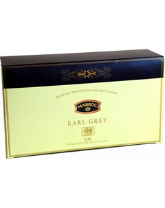 Чай черный Голд Эрл Грей 100х2 г Mabroc