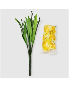 Букет ириса искусственный, жёлтый 52 см Конэко-о