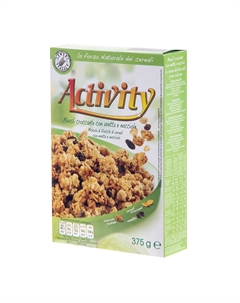 Мюсли с изюмом и фундуком Activity 375 г Lameri