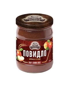 Повидло яблочное, 600 г Семилукская трапеза