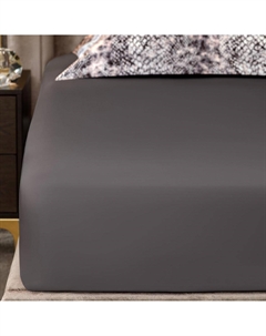 Простыня на резинке Селиса темно-фиолетовая 200х200+45 см Togas