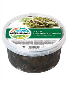 Салат из морской капусты Дальневосточный, 450 г Meridian