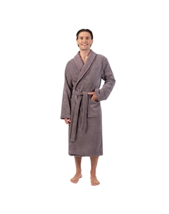 Халат мужской genio бежевый р.52 Cleanelly basic