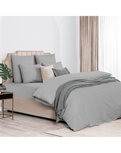 Пододеяльник Лорено 200х215 см Серый Dome