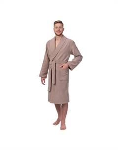 Халат мужской Tenerezza бежевый р.52 Cleanelly perfetto