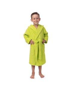 Халат детский Dinamica зеленый р.36 Cleanelly basic