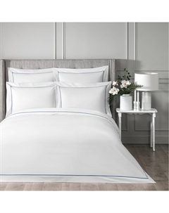 Пододеяльник Плаза белый/синий 220x240 Togas