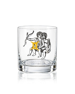 Стакан барлайн гороскоп-близнецы 280 мл Crystalex