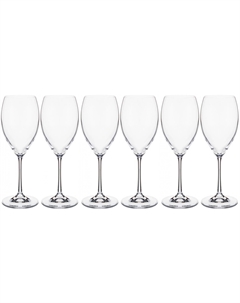Набор бокалов София для вина 6х390 мл Crystalex