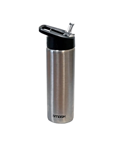 Бутылка стальная с трубочкой 750 мл Smash