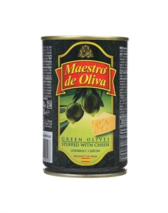 Оливки с сыром 300 г Maestro de oliva