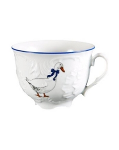 Чашка для завтрака Rococo Гуси 330 мл Cmielow